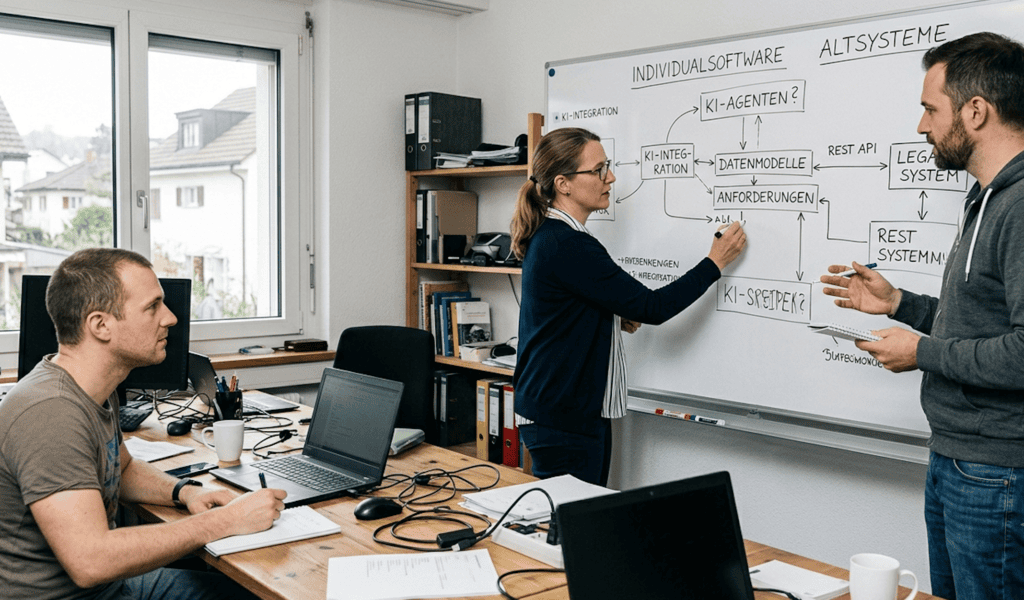 KMU bespricht Lösungen zu KI und Individualsoftware